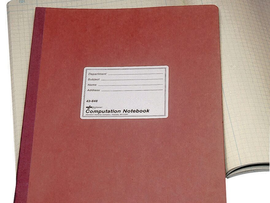 Amazon National Brand Computation Notebook 4 X 4 Quad Brown Green Paper 11 75 X 9 25 Inches 75 Sheets 43648 Science Laboratory Notebooks Office Products