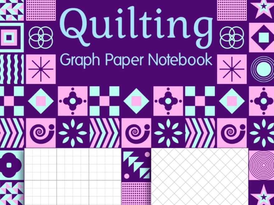 Amazon Quilting Graph Paper Notebook 2 Different Graph Paper For Drawing Creating Quilt Designs Quilter s Sketchbook Practice Book For All Artists Artist Ahlam Books