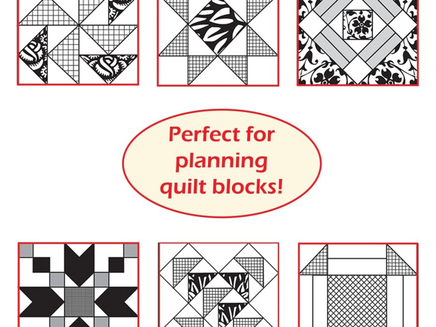 Amazon Sew Easy ER399 Quilters Graph Paper Pad 8in 4in Squares 12 X 12in 25 Sheets