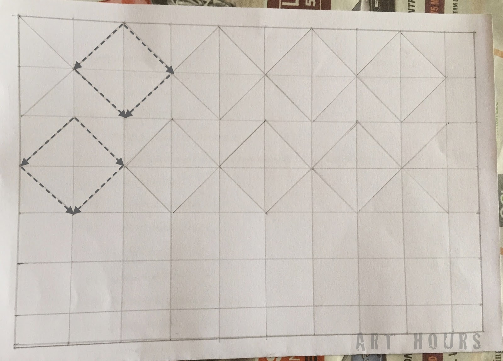 Graph Paper Drawing 3d Guides