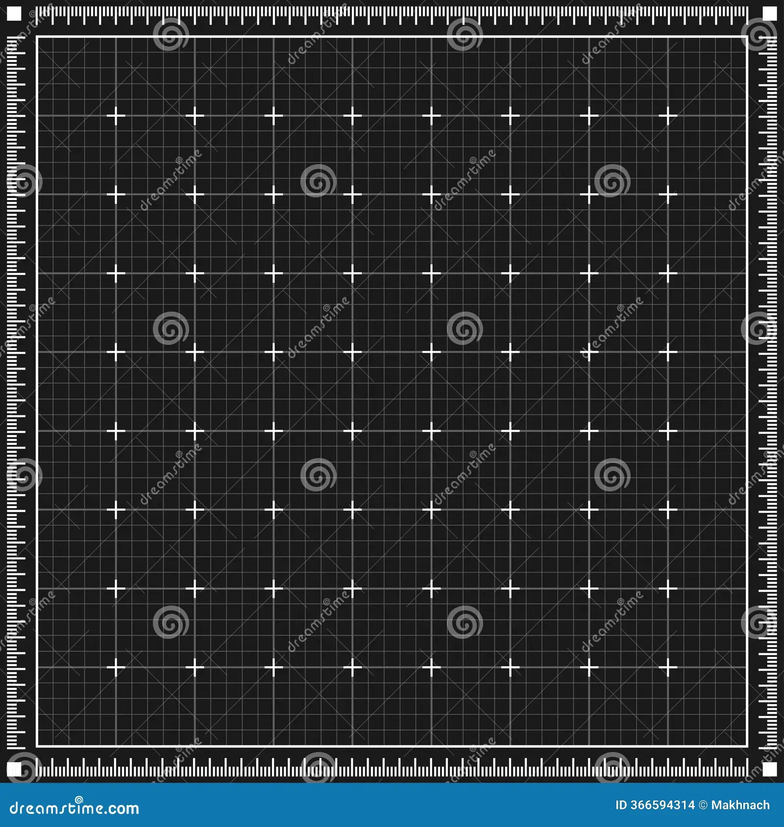 Black Graph With White Lines