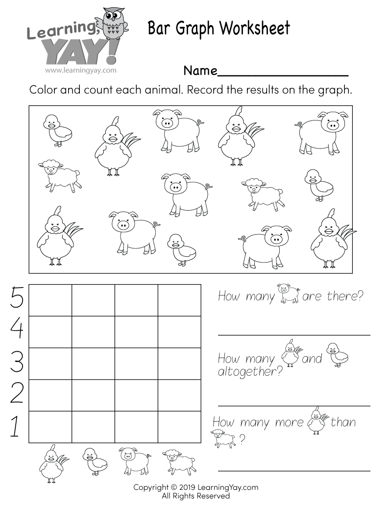 Bar Graph 1st Grade