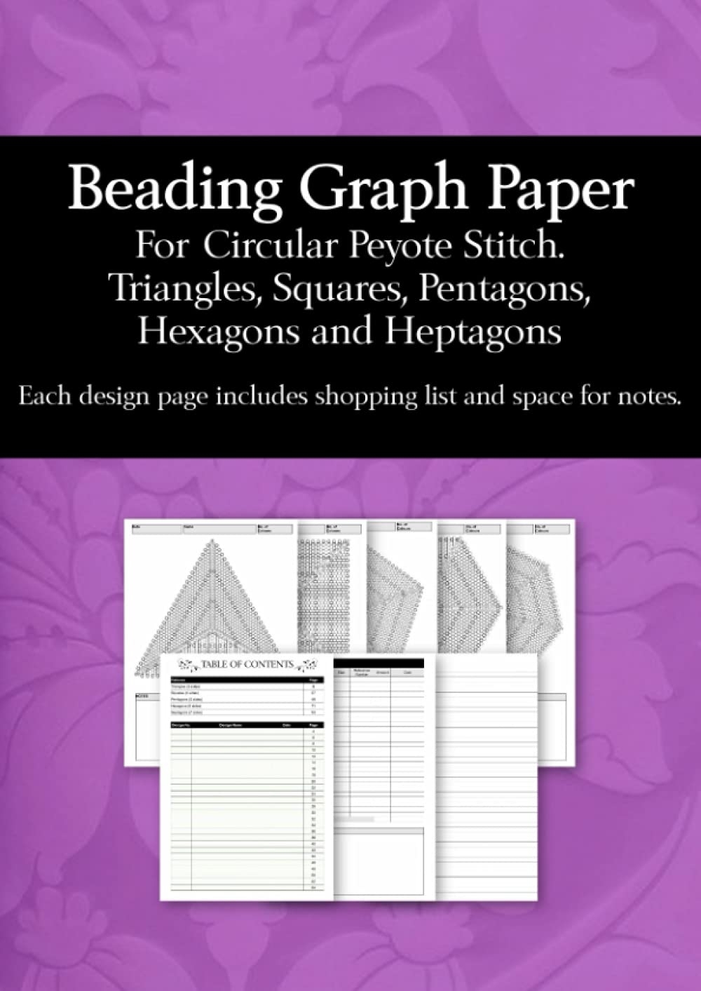 Beading Graph Paper For Circular Peyote Stitch Graph Papers For Beading Morse Teresa 9798507511341 Amazon Books