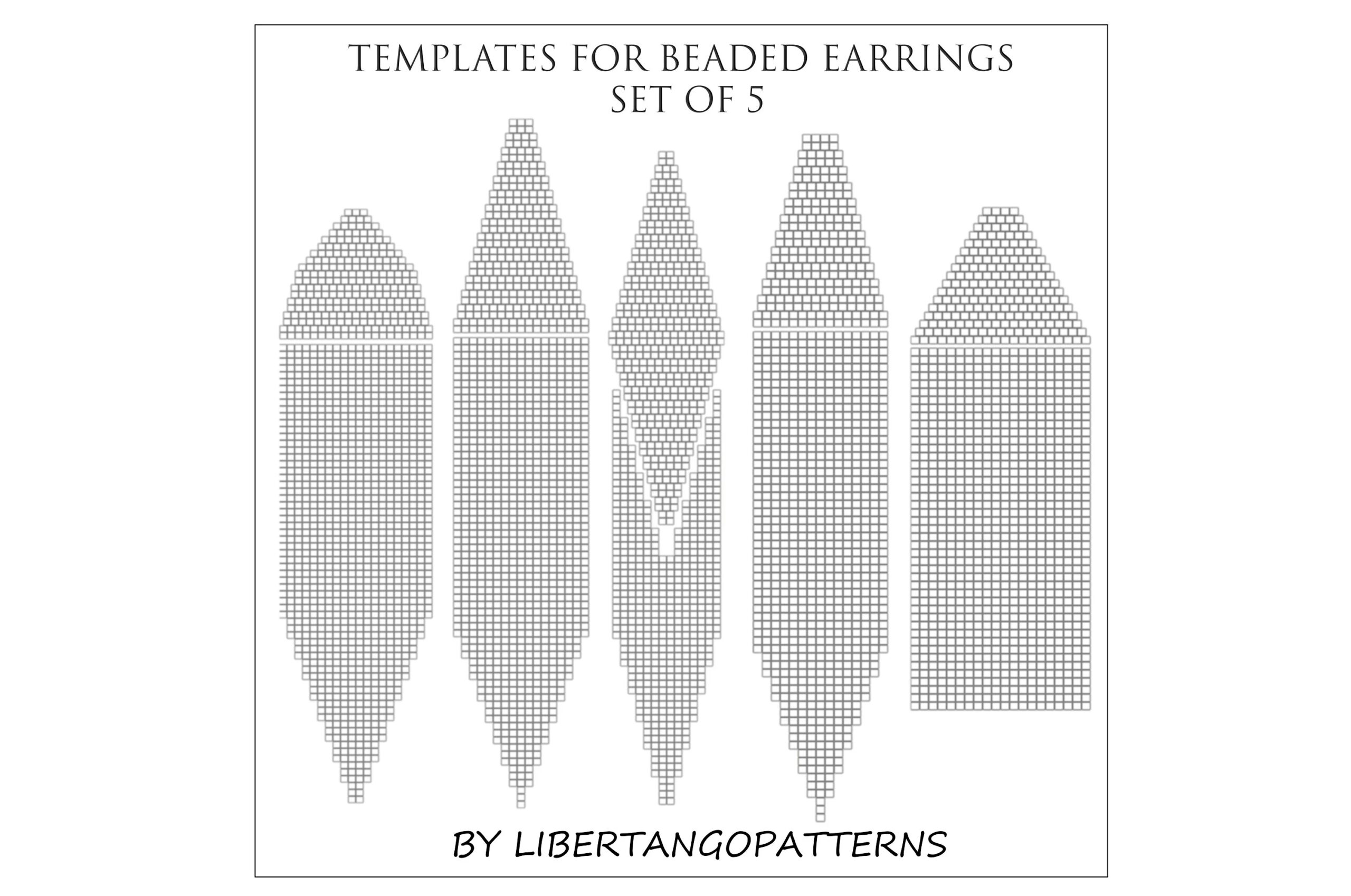 Beading Graph Wholeselling Paper Square Peyote