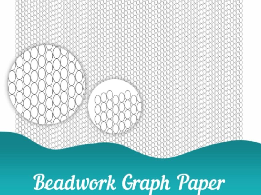 Beadwork Graph Paper Notebook 3 Drop Peyote Stitch Graph Paper Right Handed Oval Publishing GP 9798815189751 Amazon Books