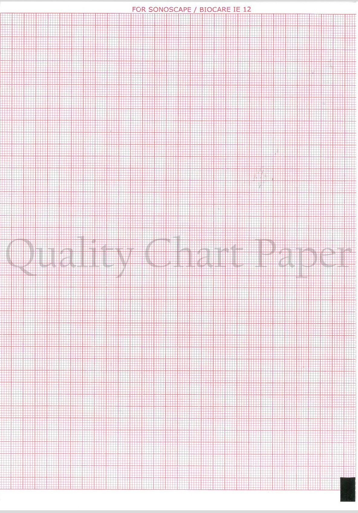 BIOCARE IE12A GT12A 210mmX150mmX200SH Quality Chart Paper Your Go To Source For Quality ECG Paper