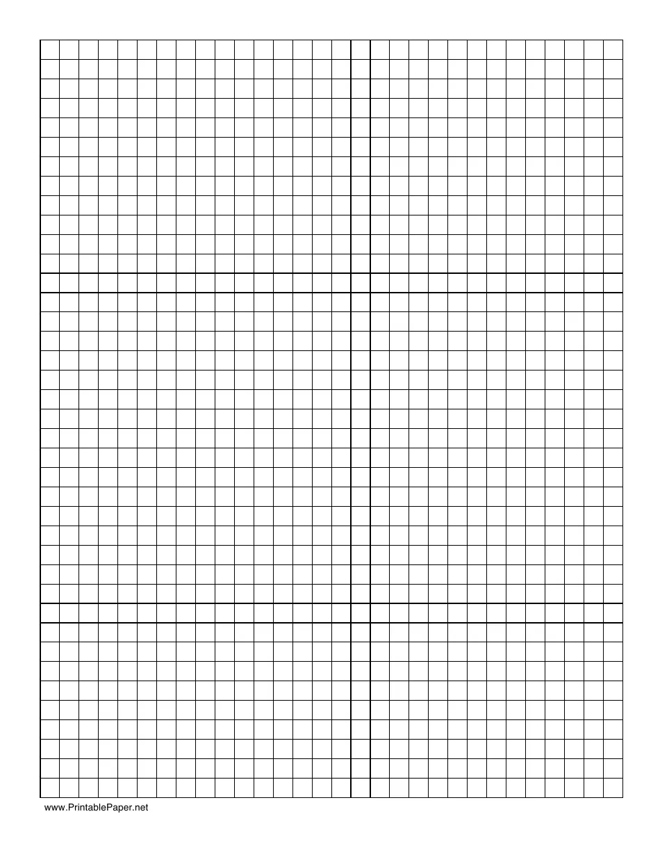 Black 1x1 Grid Graph Paper Template Download Printable PDF Templateroller