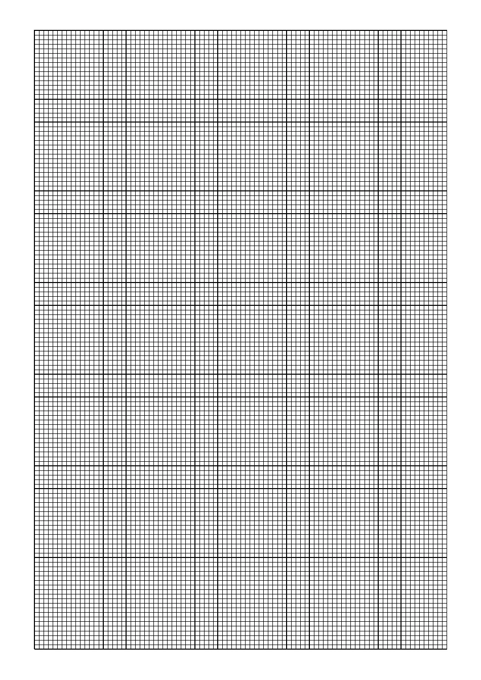 2 Inch Graph Paper Printable Free