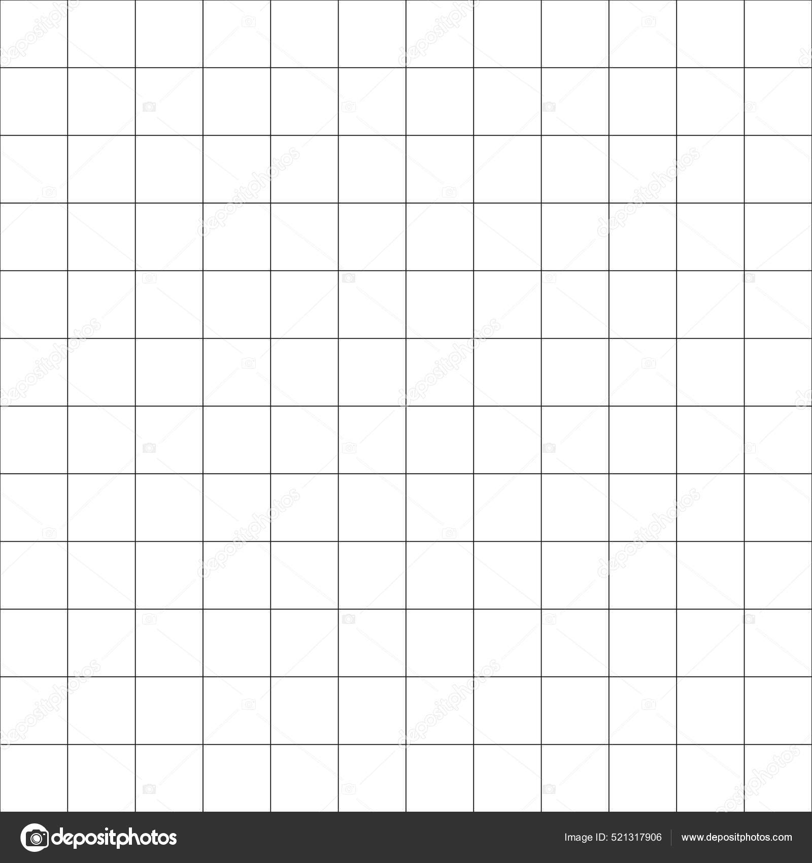 Graph Paper Blac And White Background