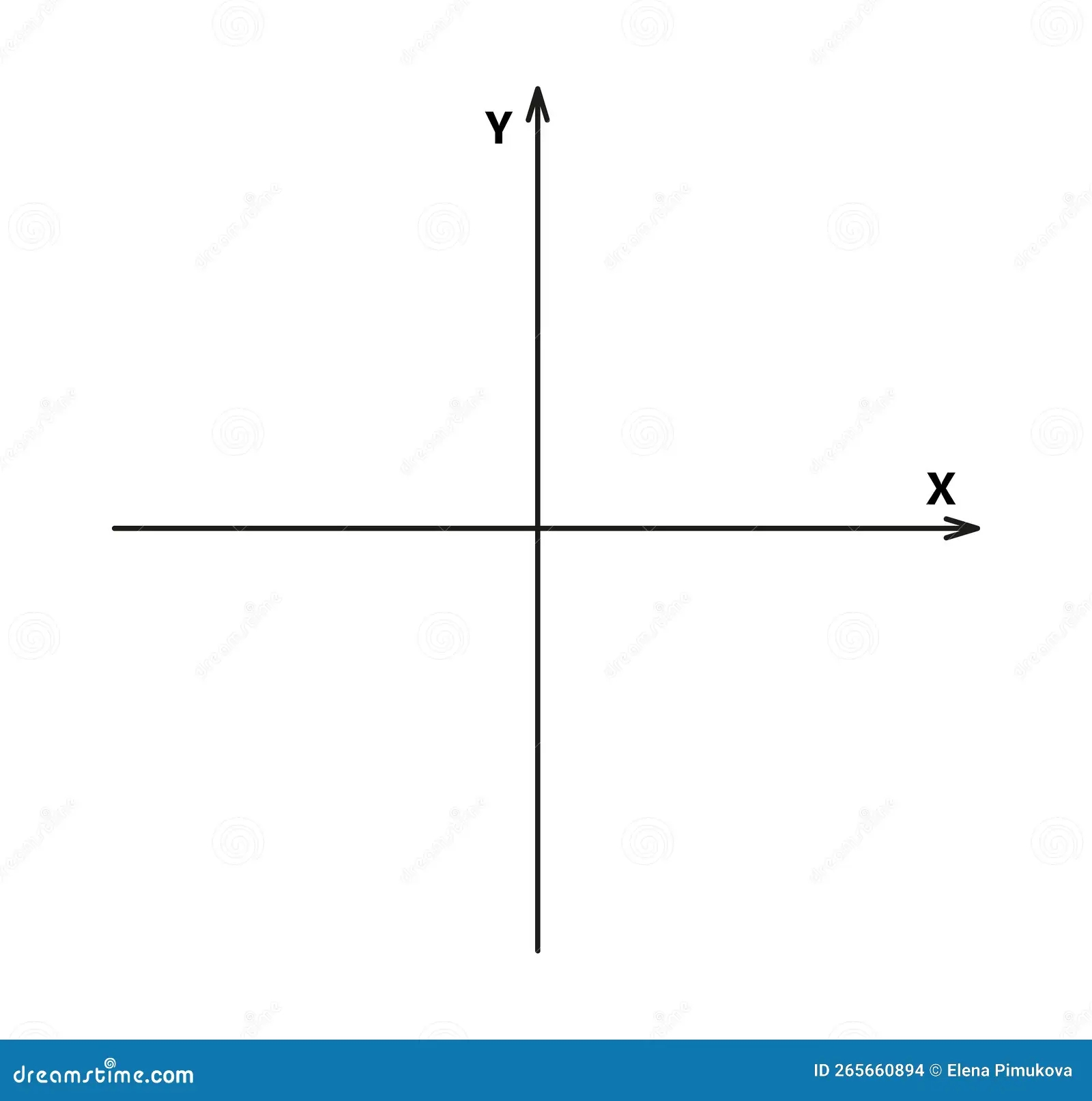 Blank X Y Axis Graph