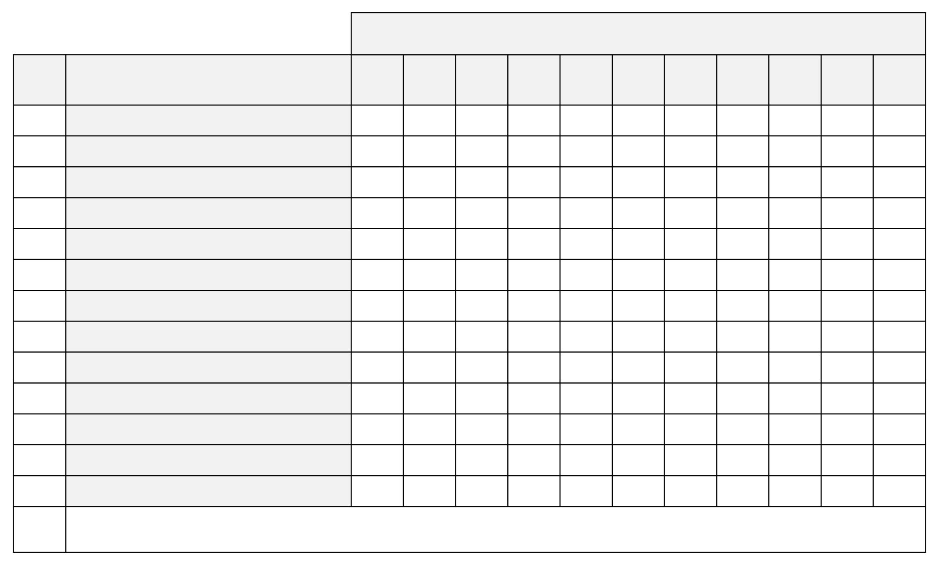 Blank Chart With Lines 10 Free PDF Printables Printablee