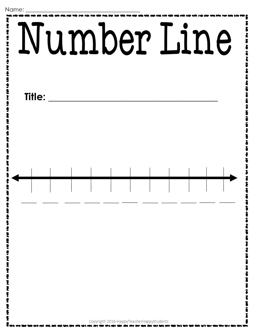 Blank Line Graph Template