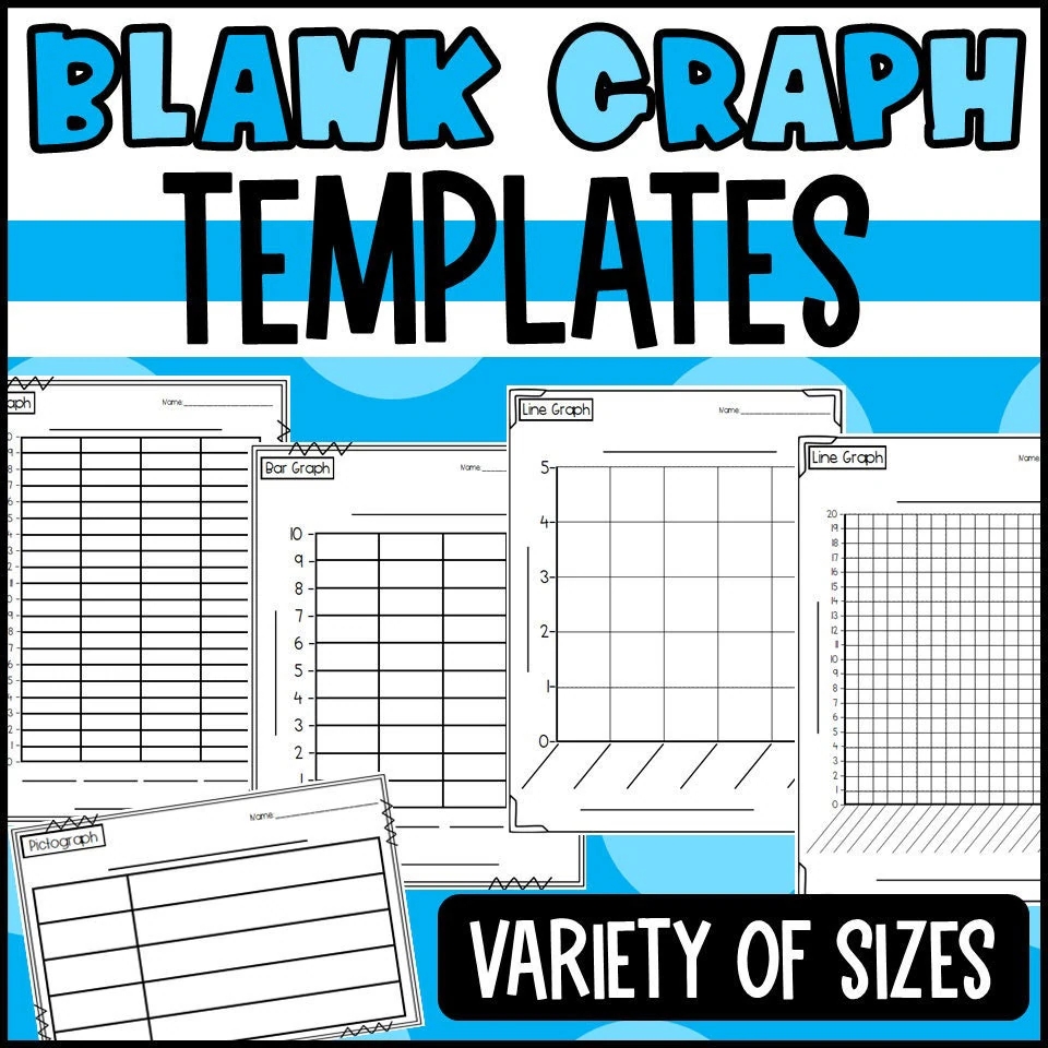 Template Of The Bar Graph And Pictograph