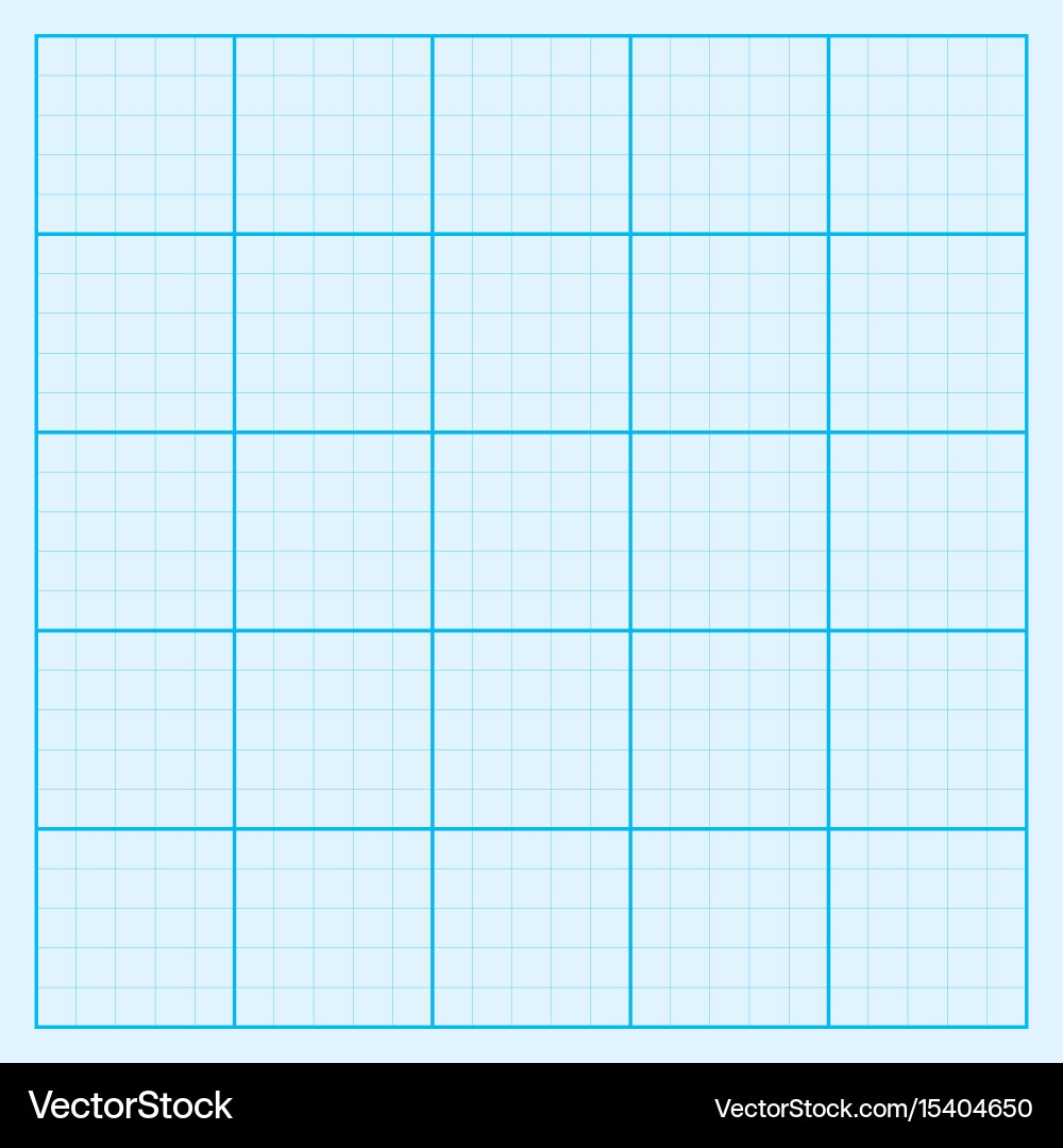 Blue Graph Paper Printable