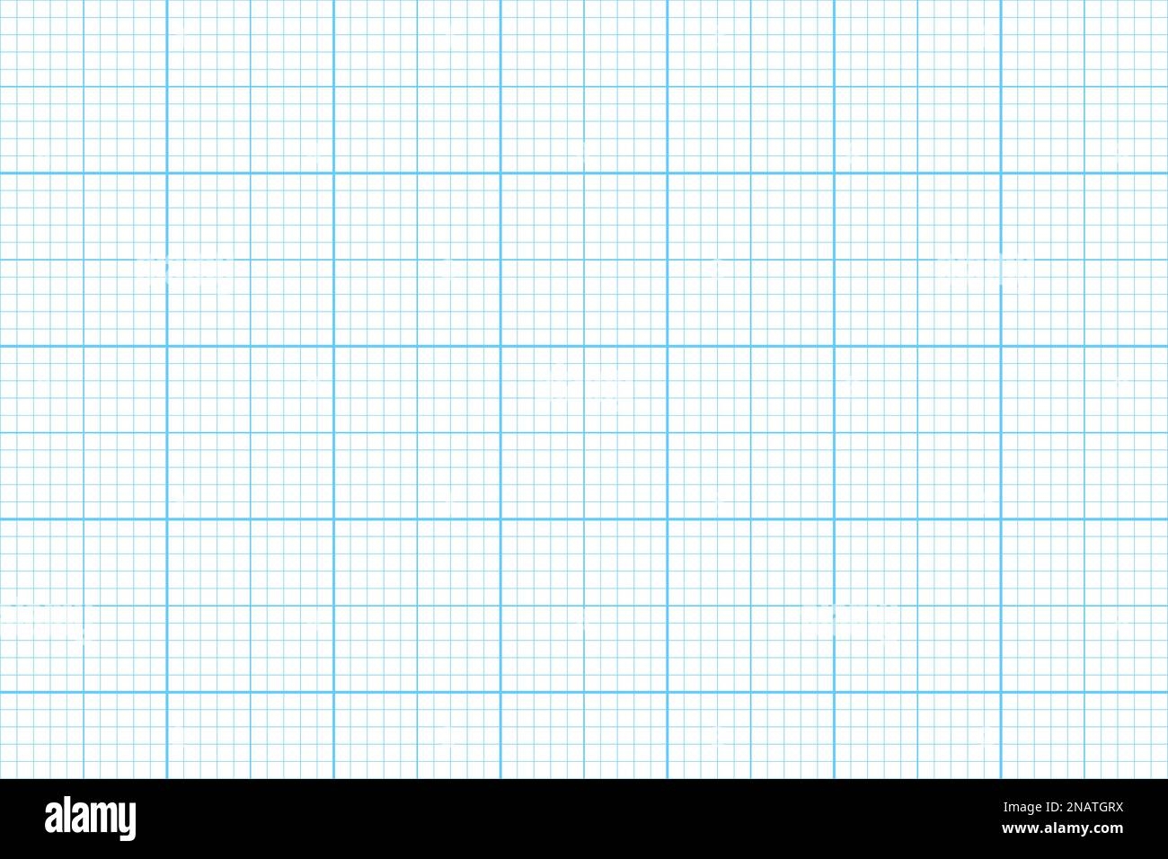 Blue Grid Paper Pattern Checkered Sheet Template For Notebook Page In School Math Education Office Work Memos Drafting Plotting Engineering Or Stock Vector Image Art Alamy