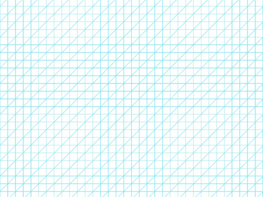 Blue Oblique 25 Inch Graph Paper Download Printable PDF Templateroller