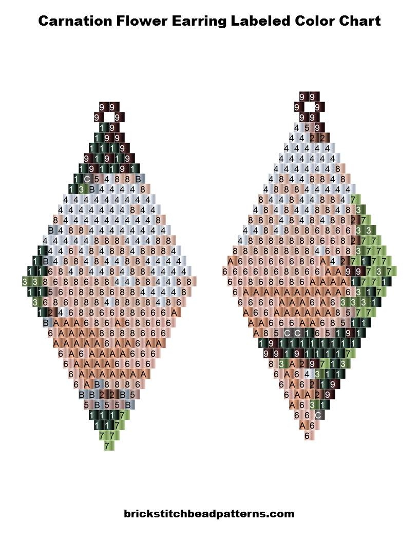 Peyote Stitch Pattern Graph