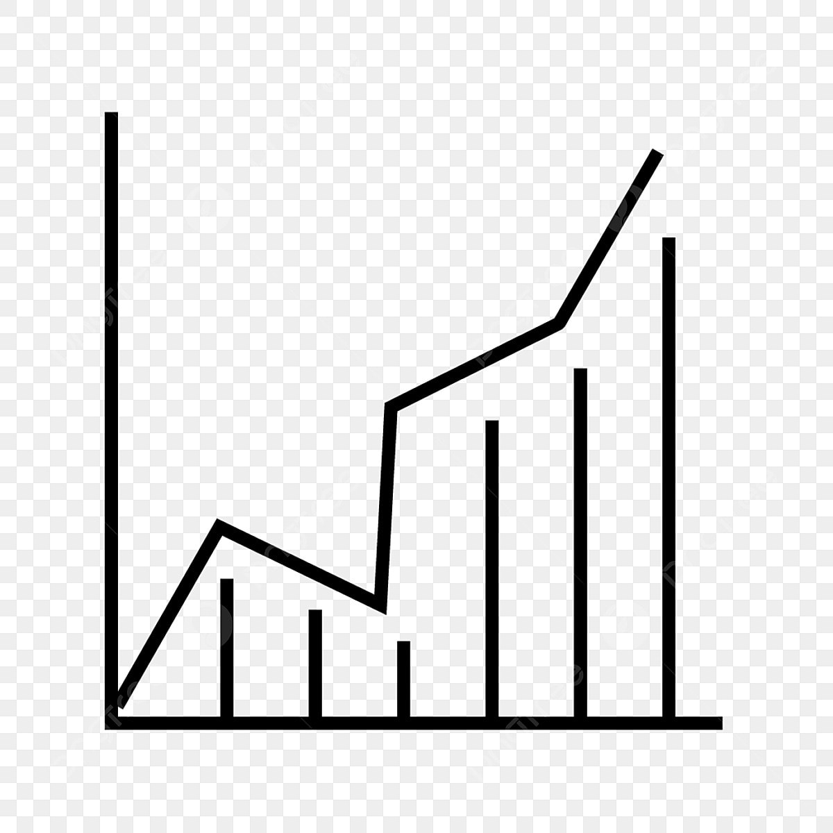 Graph Clip Art Black And White