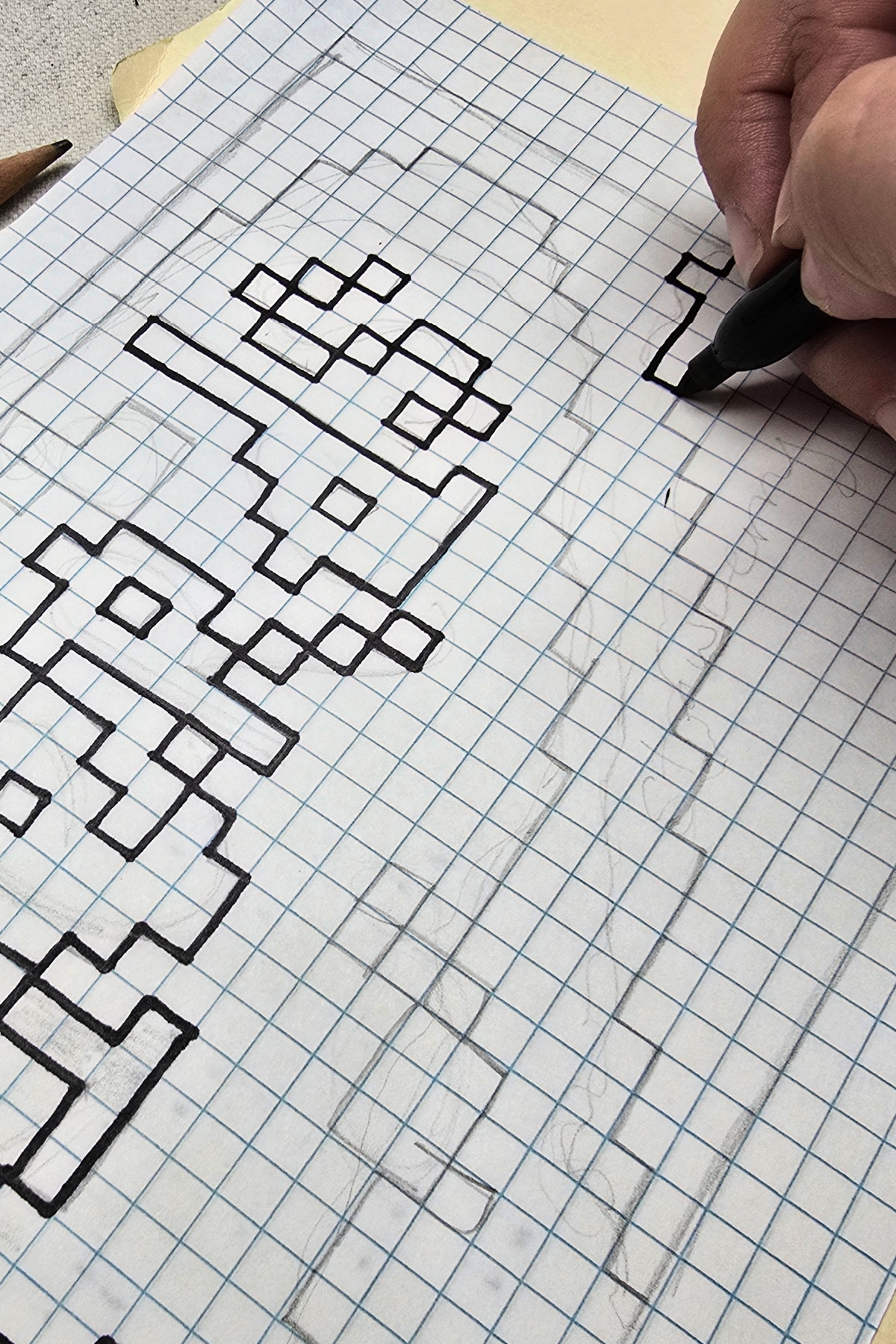 Cool Things To Draw On Graph Paper