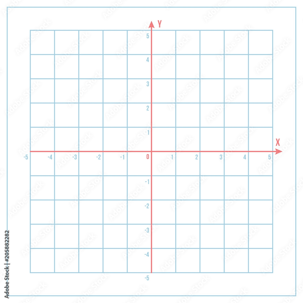 Printable Graph Paper Cartisiean Graph Paper