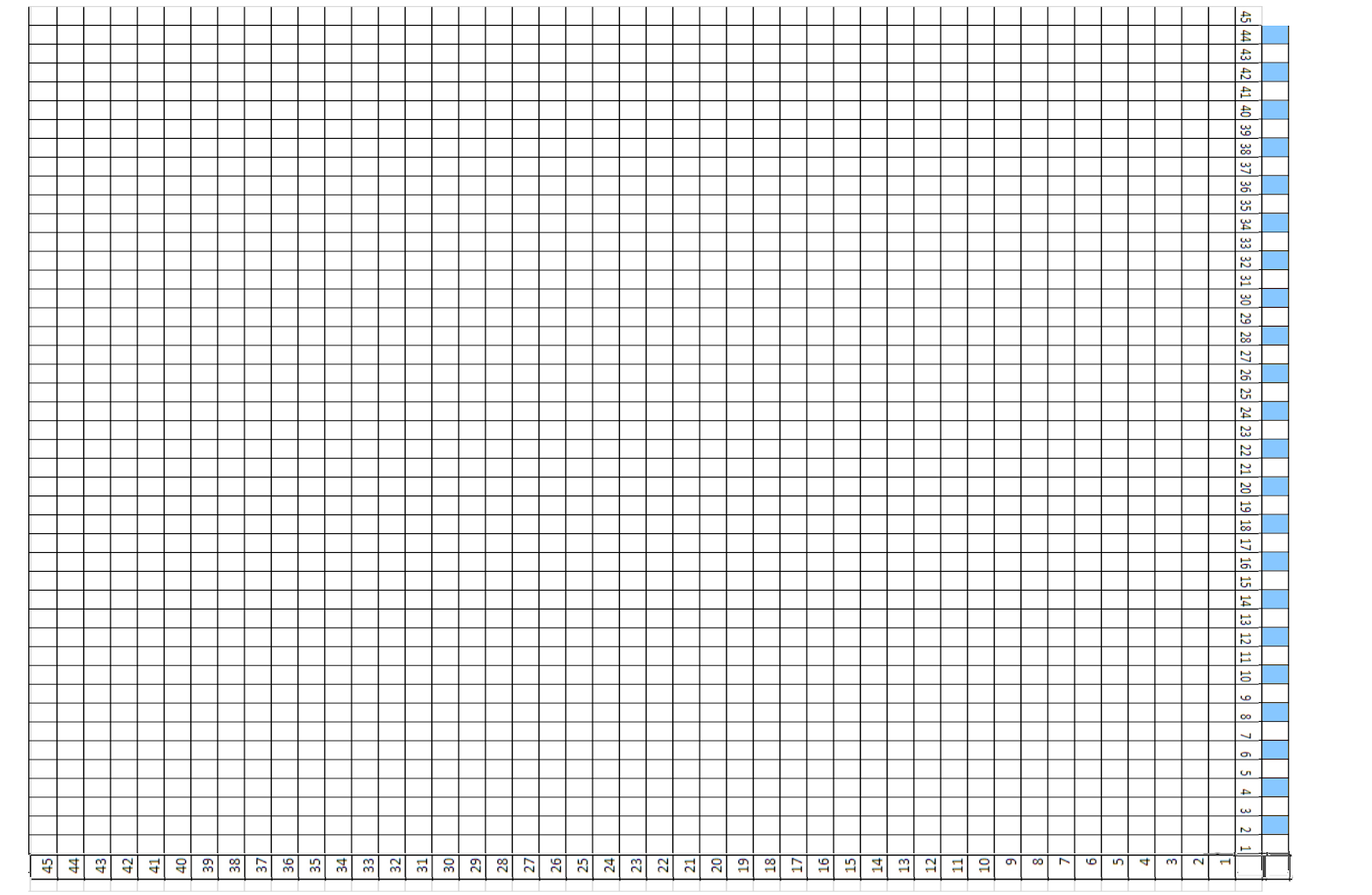 Cats Rockin Crochet Free Crochet And Knit Patterns Handy Size Charts