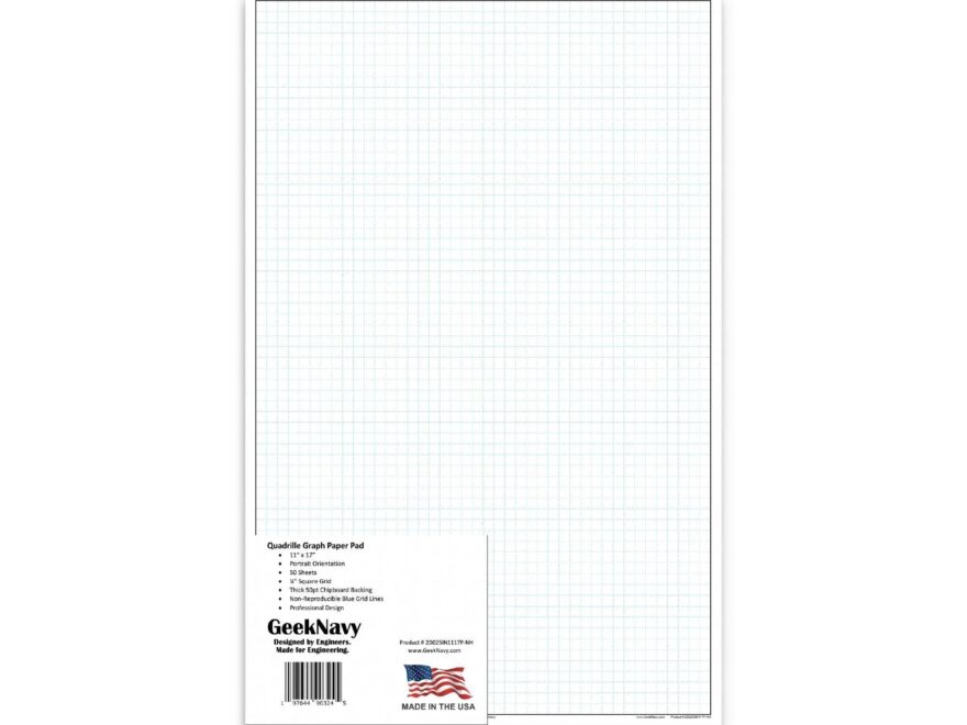 Clearprint Isometric Grid Paper 8 50 X 11 Graph Paper White 30 Sheets Walmart