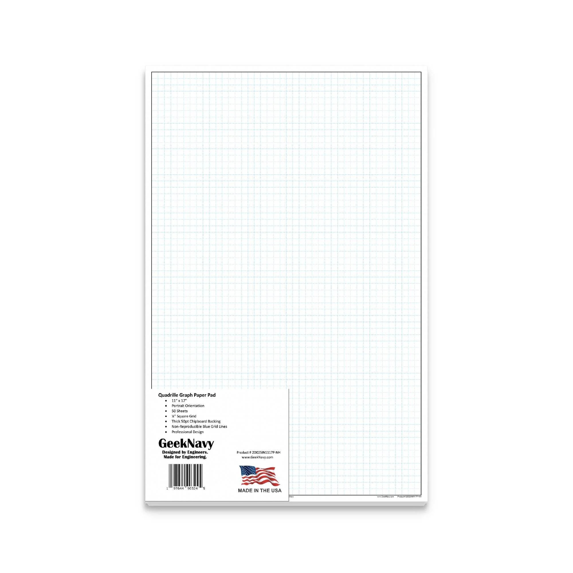 Clearprint Isometric Grid Paper 8 50 X 11 Graph Paper White 30 Sheets Walmart