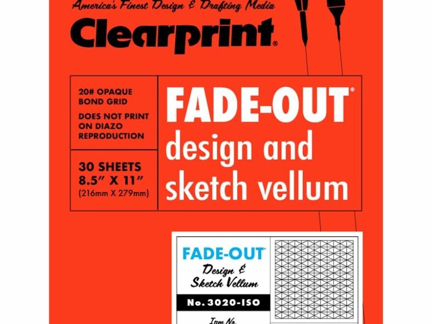 Clearprint Isometric Grid Paper Pad Letter