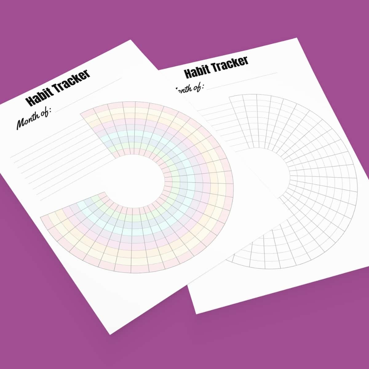 Round Graph Paper Week