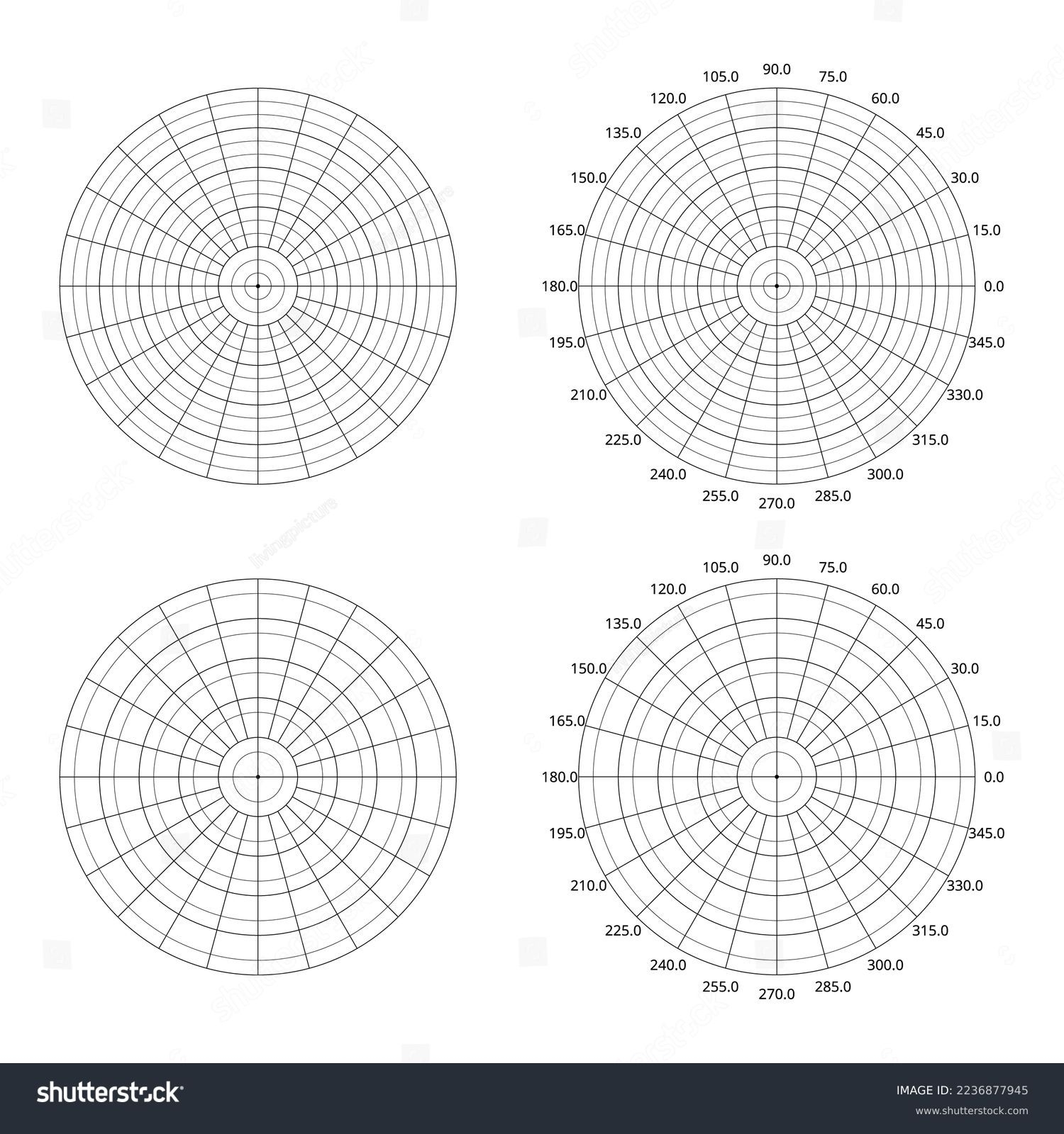 Coordinate Circular Grid Over 525 Royalty Free Licensable Stock Illustrations Drawings Shutterstock