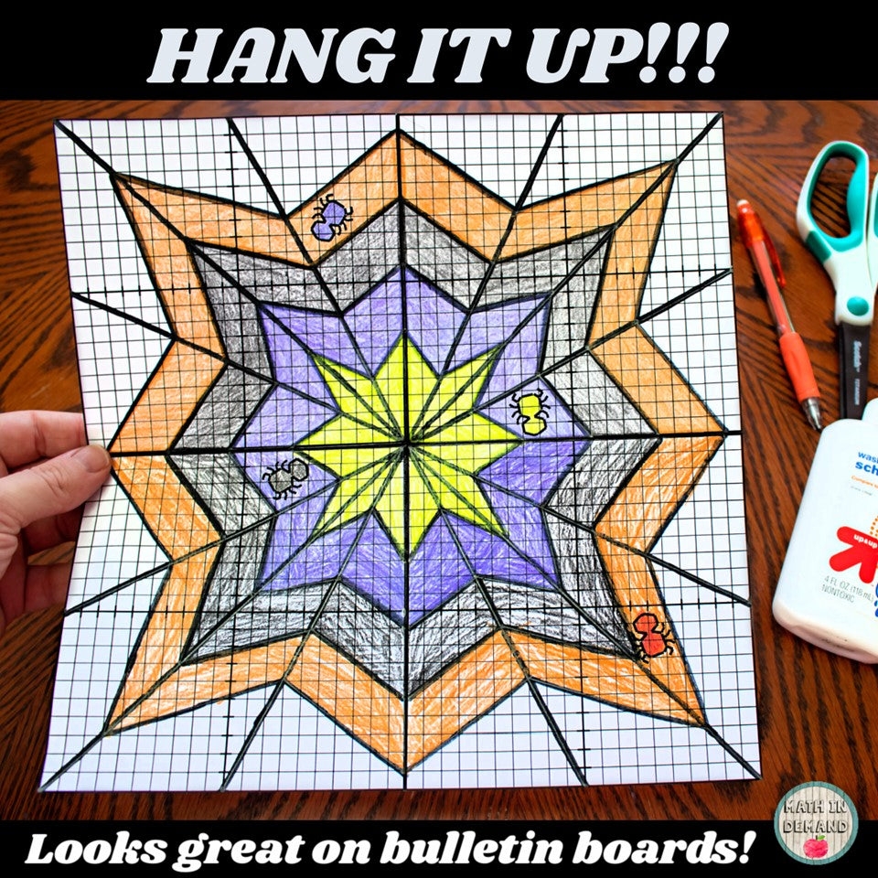 Coordinate Graphing Art Worksheets Printables