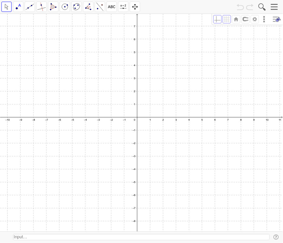 Coordinate Plane GeoGebra