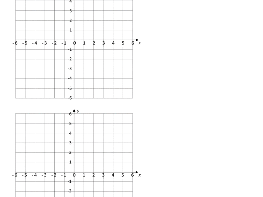 Coordinate Plane Grid