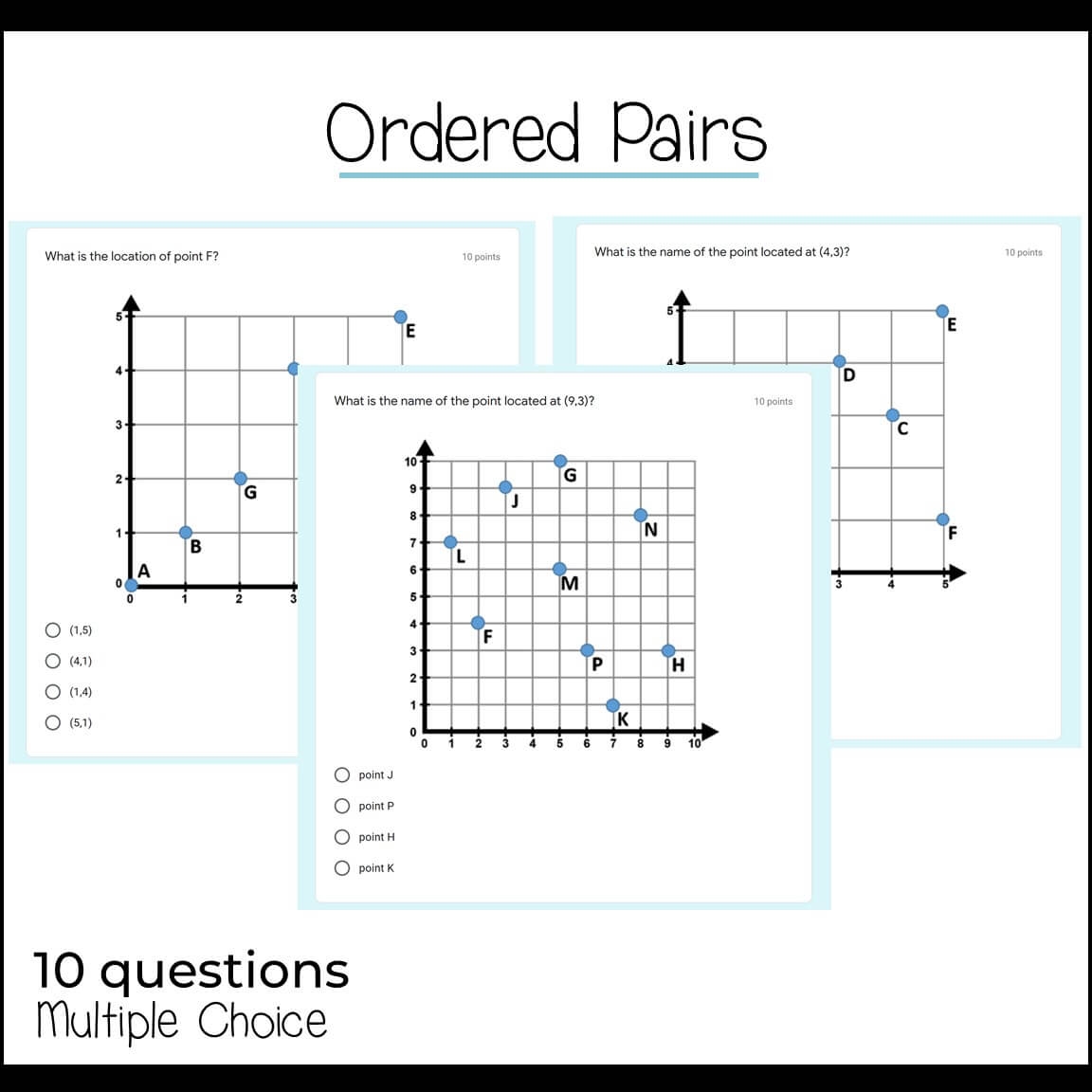 Coordinate Planes And Numerical Patterns Google Forms Hooty s Homeroom