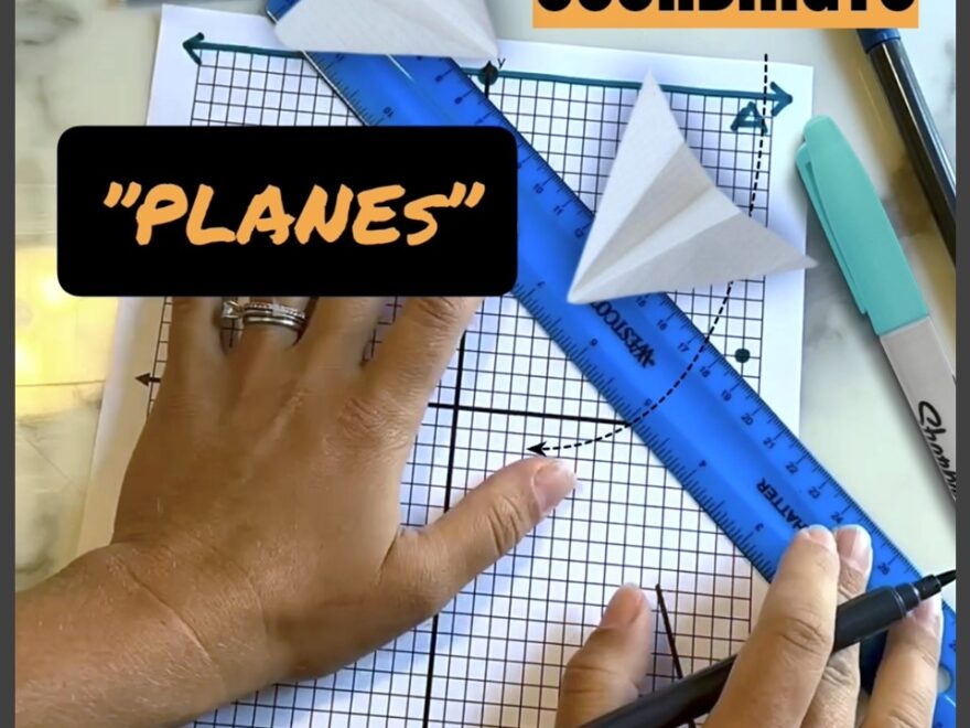 Coordinate PLANES Have Your Algebra Class Make Paper Airplanes From Graphing Linear Equations