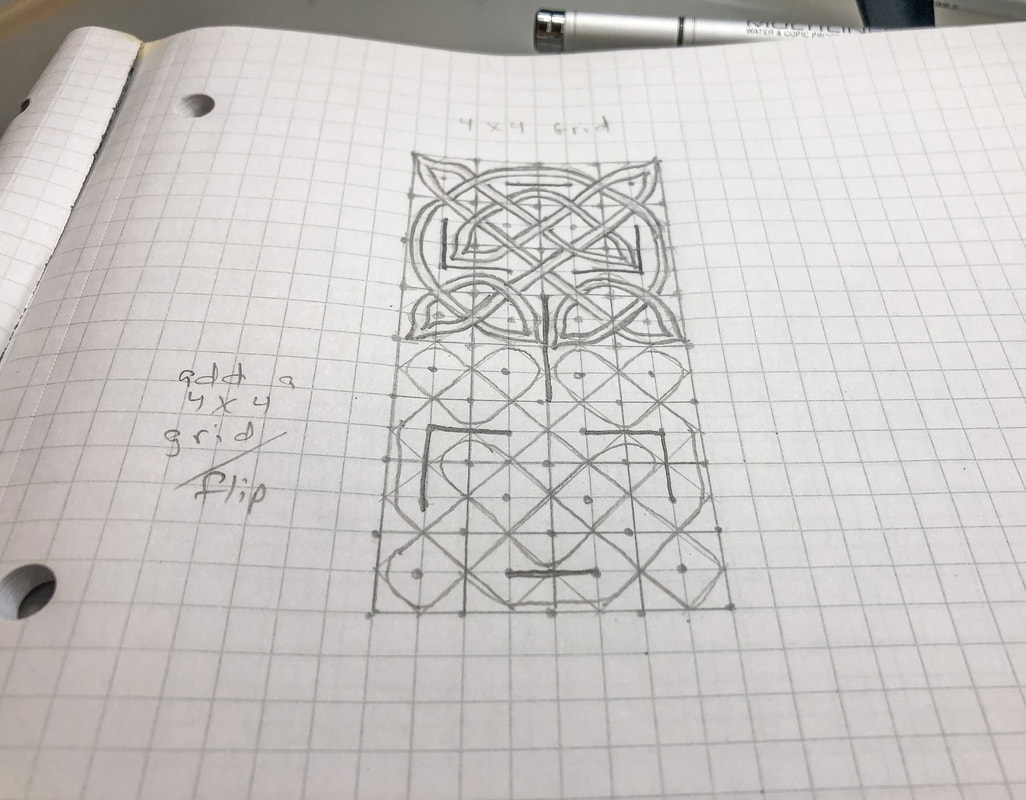 Creating A Knotwork Panel With Patterns