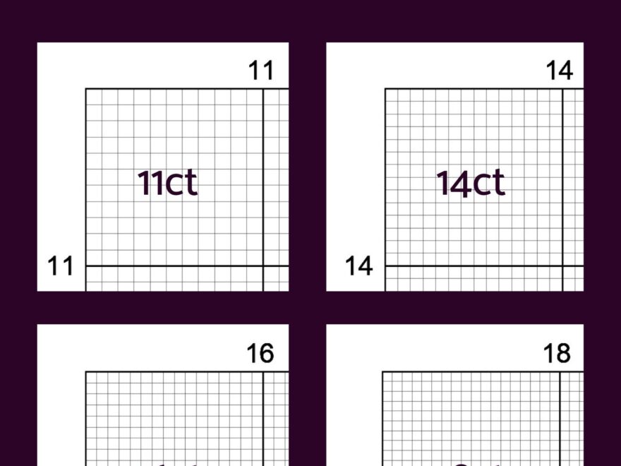 Cross Stitch Graph Paper A4 8 1 2 X 11 Inch Letter size Worksheets Library