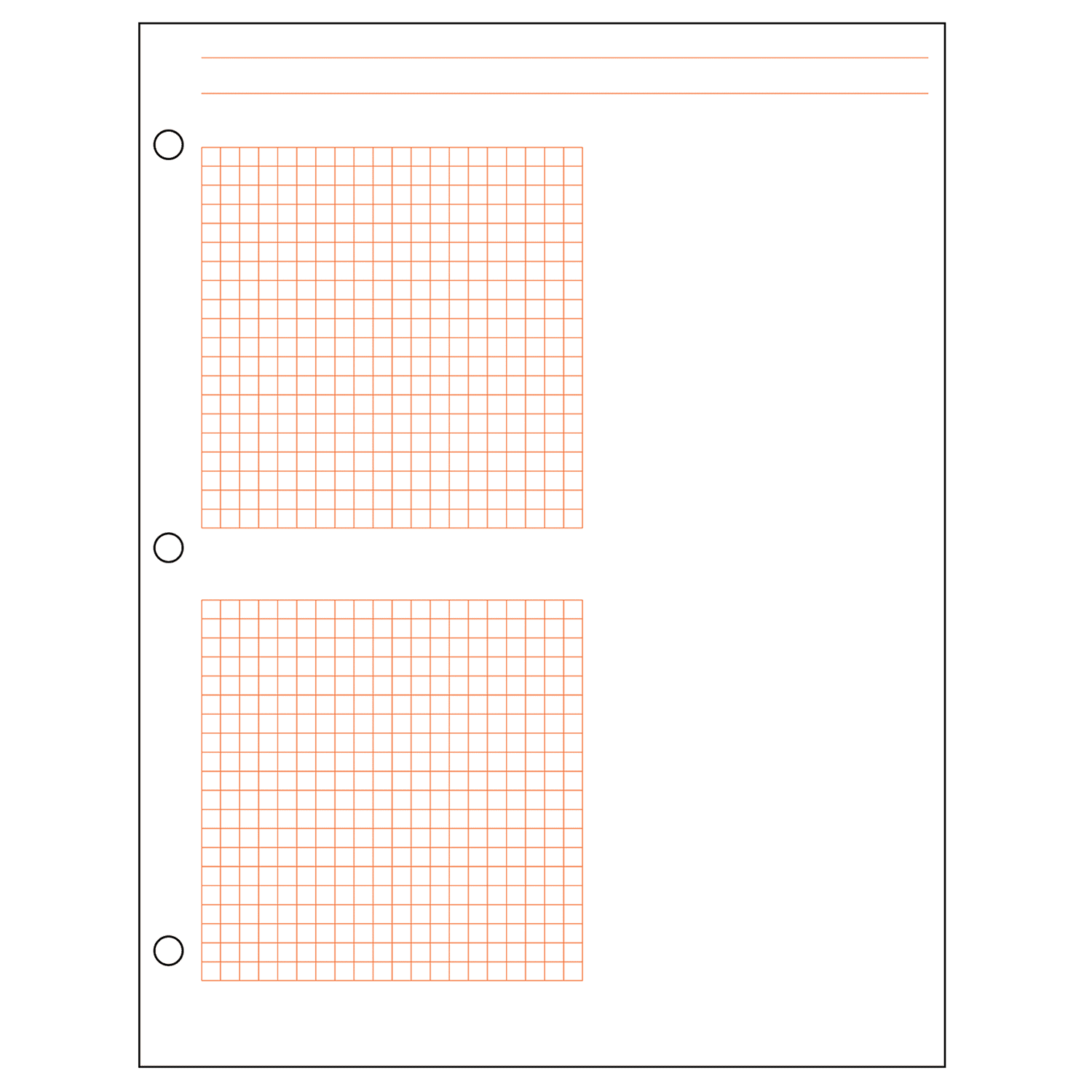 Graph Paper Multiple Grids