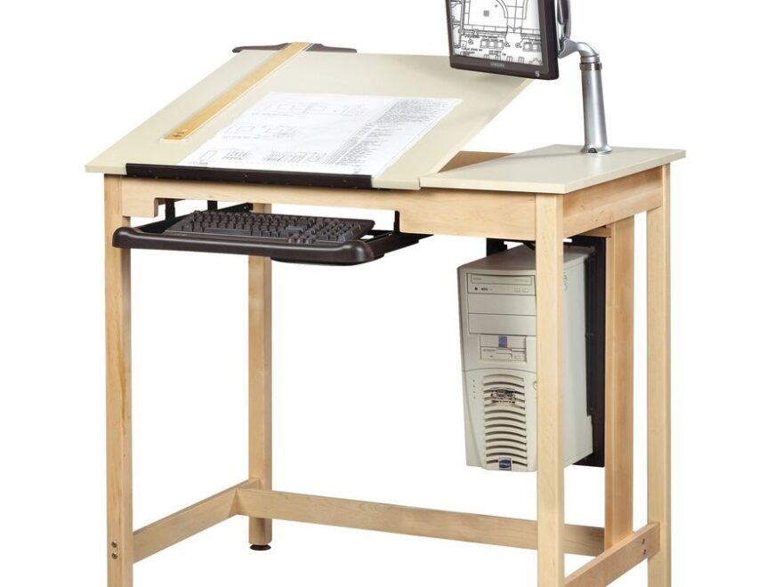 Diversified Woodcrafts 30 X 42 Computer Drafting Table CDTC 70