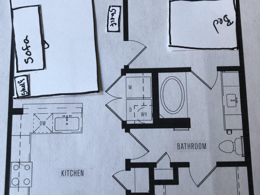 Does Anyone Else Make Scale Paper Cutouts Of Their Furniture To Play With The Layout It s Makes It So Much Easier To Figure Out Good Arrangements R InteriorDesign