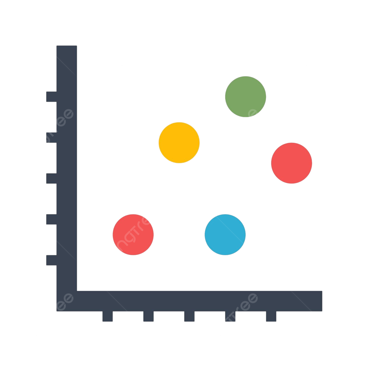 Dot Chart Vector Icon Graphic Progress Report Vector Graphic Progress Report PNG And Vector With Transparent Background For Free Download