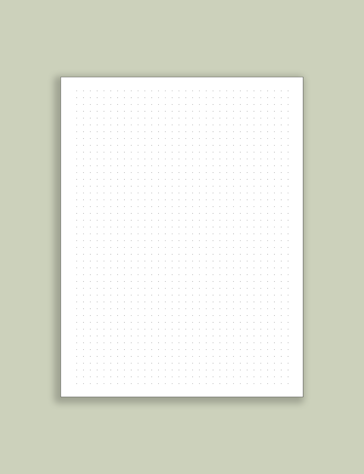 Dot Graph Paper Printable