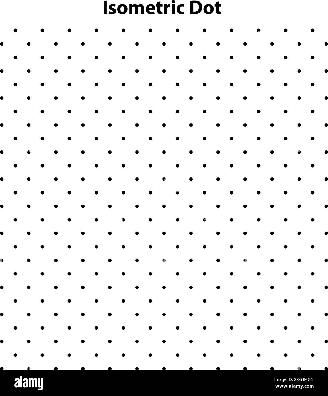 Dot Grid Vector Paper Graph Paper On White Background Isometric Dot Black Isometric Projection Mesh For Drawing Vector The World Of Geometry Stock Vector Image Art Alamy