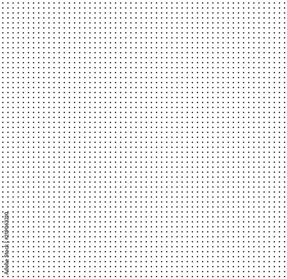 Dotted Grid On White Background Seamless Pattern With Dots Dot Grid Graph Paper White Abstract Background With Seamless Dark Dots Design For Your Web Site Design Notes Banners Print Books Stock Vector 