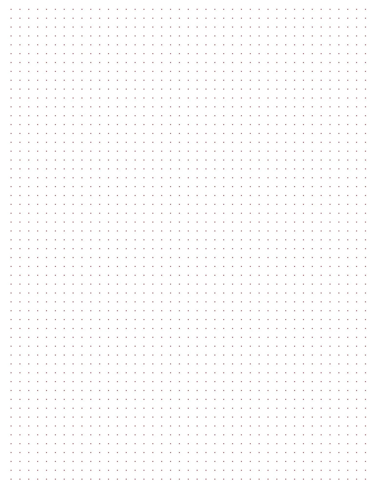 Grid Or Graph Paper Template For Word
