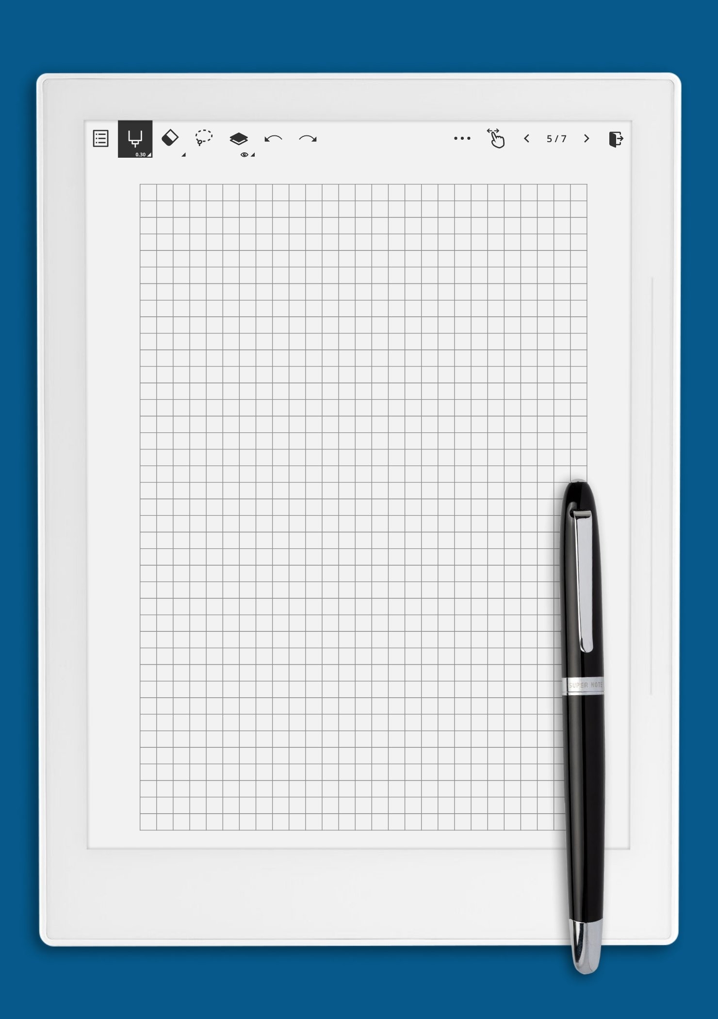 7 Square Grids On Graph Paper Free Printable