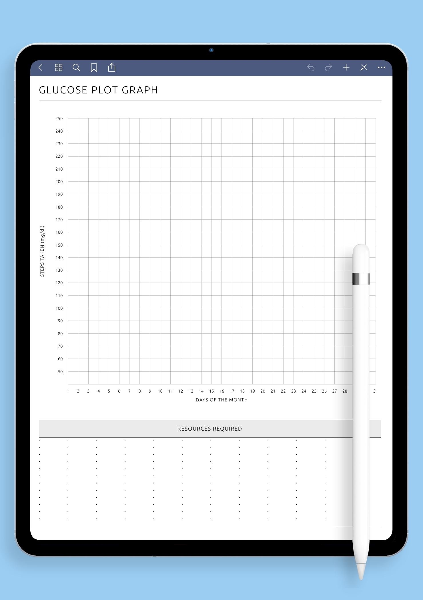 Printable Graph Paper Template 11 X 14