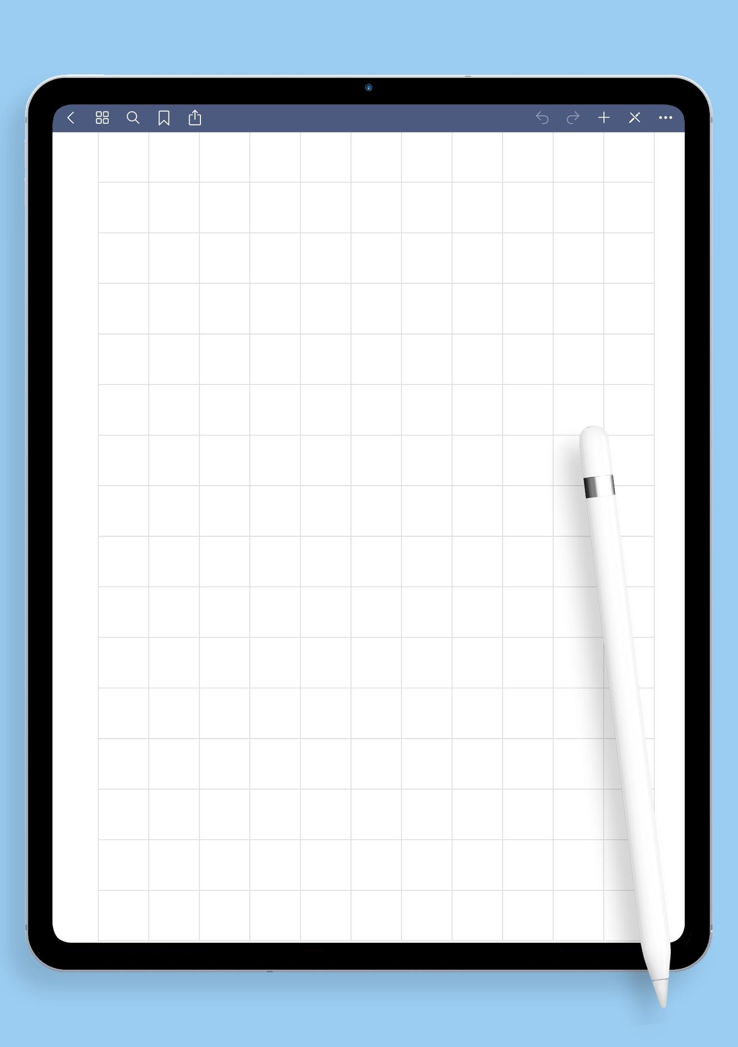 12-Inch Graph Paper Printable