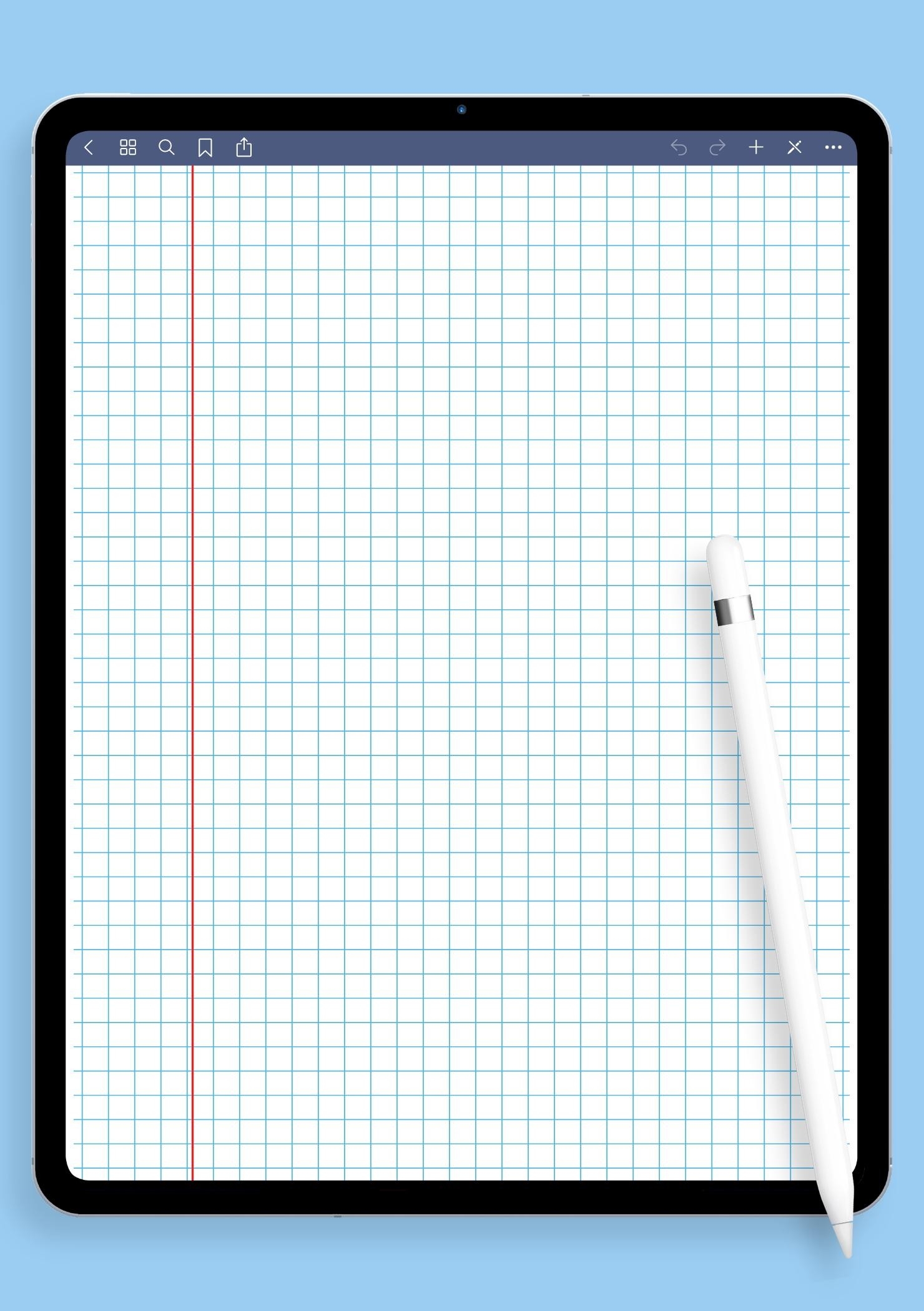 College Ruled Graph Paper