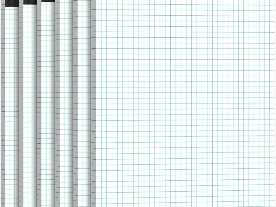 Drawing Pad Next Day Labels 11x17 Quadrille Grid Blueprint And Graph Paper For Engineering And Drafting 5 Pads 50 Sheets Per Pad Walmart Supplies Large Graph Paper
